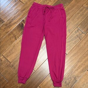 Rachel Zoe Fuchsia Womens Joggers